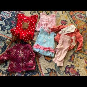 0-12 months baby girl lot (MULTIPLE PICS)